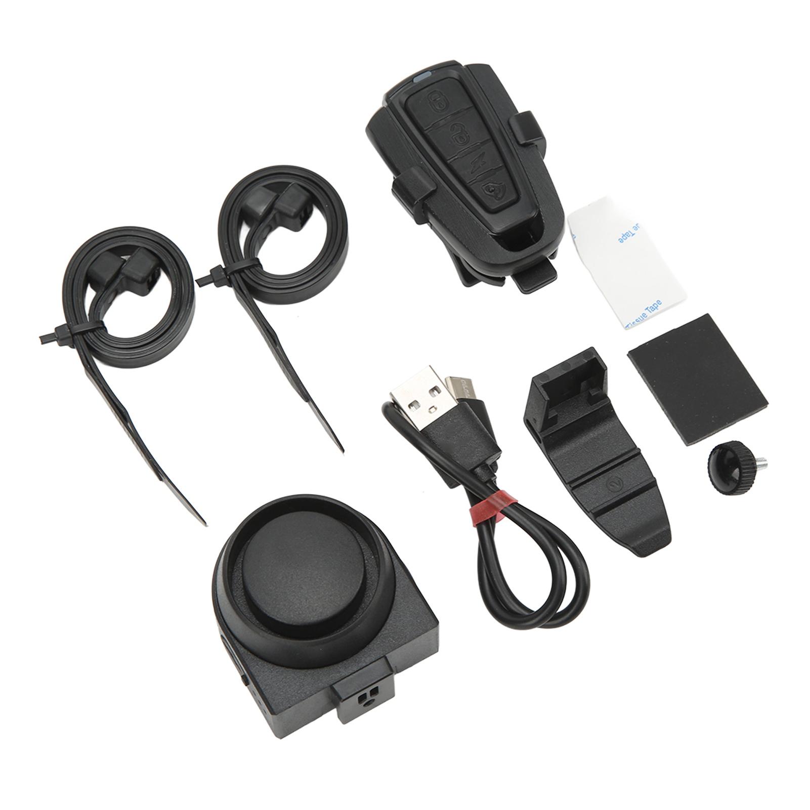 

A2 Bicycle Bell Loud Sound Bike Bell Anti Theft Security Alarm System for Scooter Mountain Bike