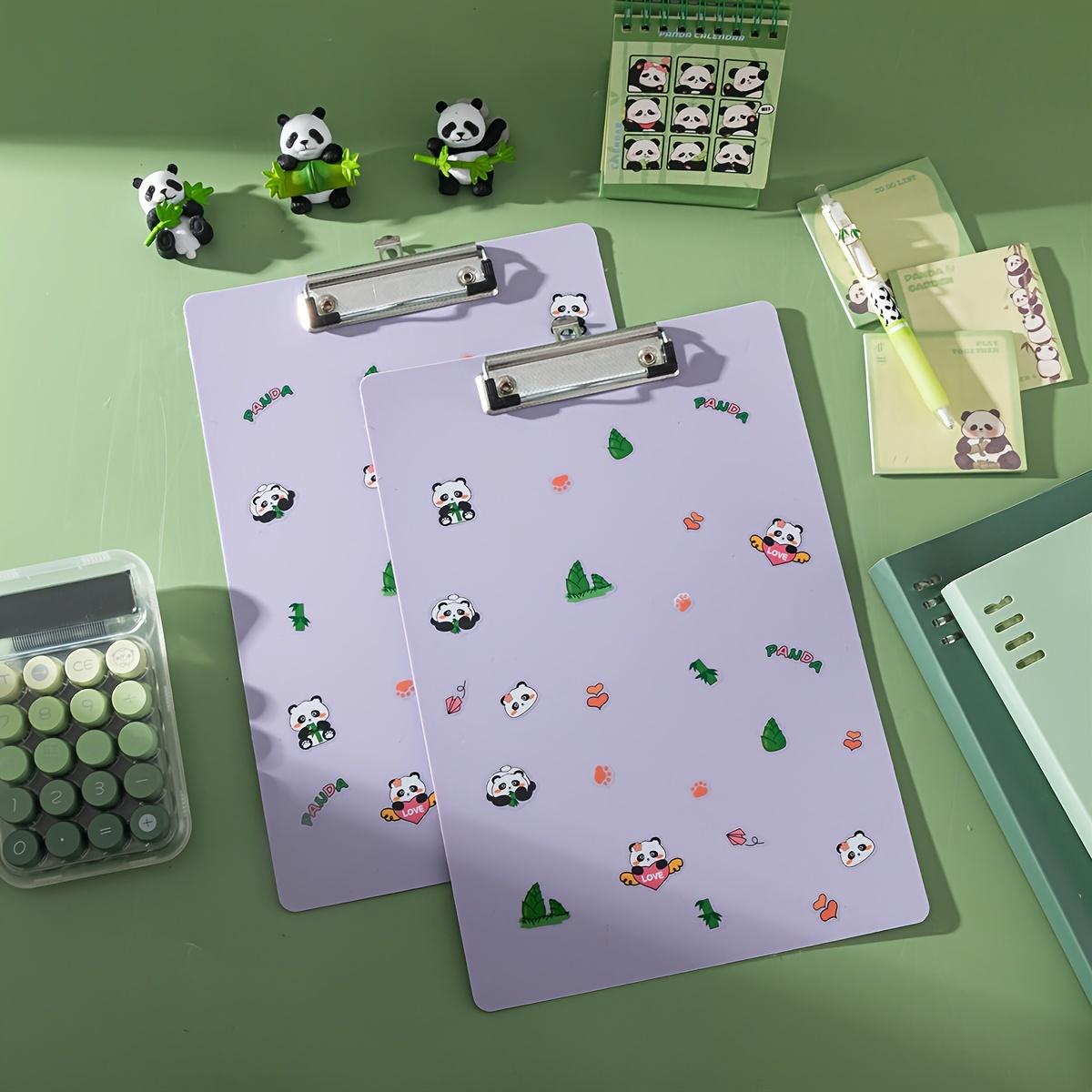 A4 Student Cartoon Writing Hard Pad, File Test Paper Information Large Board Folder, Stationary Clipboard Folder Office Supplies