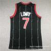 Camisa de Basquete Bordada Toronto Raptors 7 Kyle Lowry Masculina Feminina Roupa Esportiva Outono Inverno
