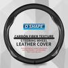 For Hyundai I40 I30 I10 Ix35 Ix25 Tucson Accent Elantra Santa Fe Creta Solaris Kona 37-38cm Car Steering Wheel Cover PU Leather