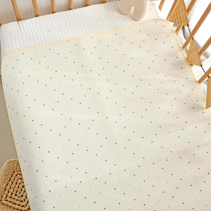 Cotton Baby Diaper Changing Mat Washable Large Size Diaper Changing Pad Covers Waterproof Children's Bed Sheet Bedding Items