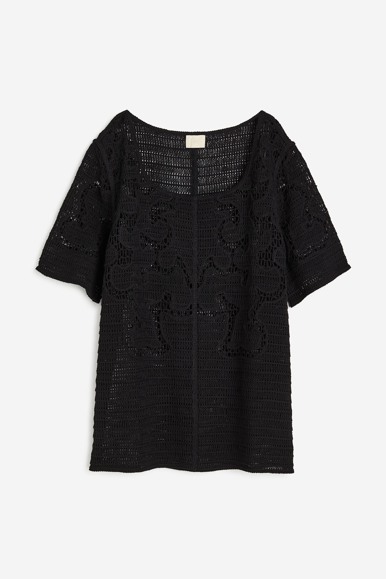 

Crochet-look top