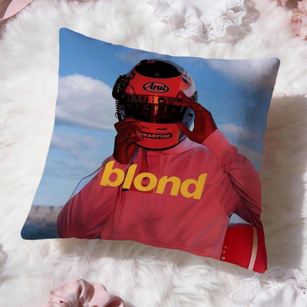 Blond F-Frank O-Ocean Cushion Cover Premium Comfort Reversible Pillow Cove -Two in One Design for Any Room & Car Interior