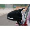 For KIA Stinger 2018     ABS Car Rearview Side Mirror Cover Wing Cap Exterior Door Housing Trim Adhesive Sticker