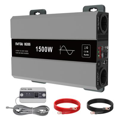 Pure Sine Wave Off Grid Inverter 1000W To 2000W DC AC Power Solar Inverter 12V 24V Inversor 1500W 2000W Inverter