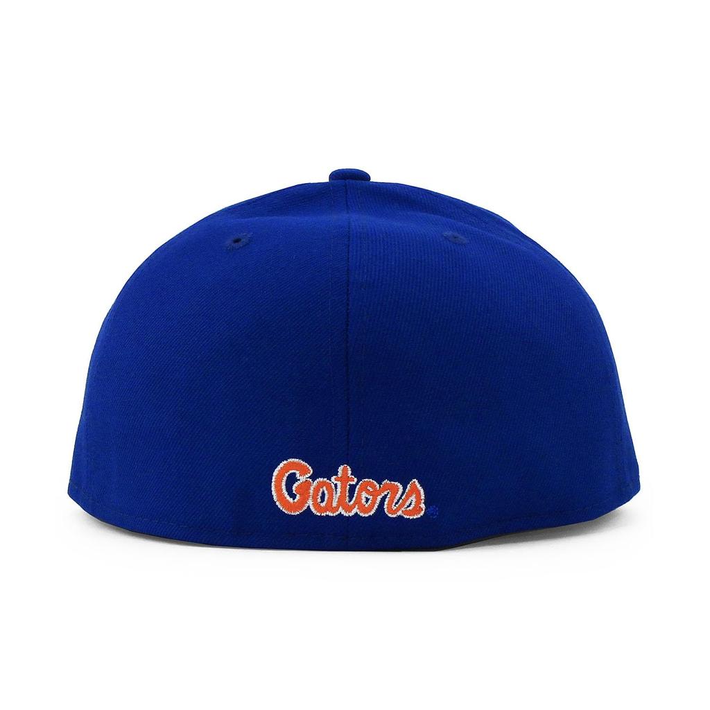 [New Era] 59FIFTY Florida Gators [NCAA TEAM-BASIC FITTED CAP] FLORIDA GATORS 5950 Hat College University COLLEGE Blue (7-18 (approx. 56.8 Cm)) [Used]