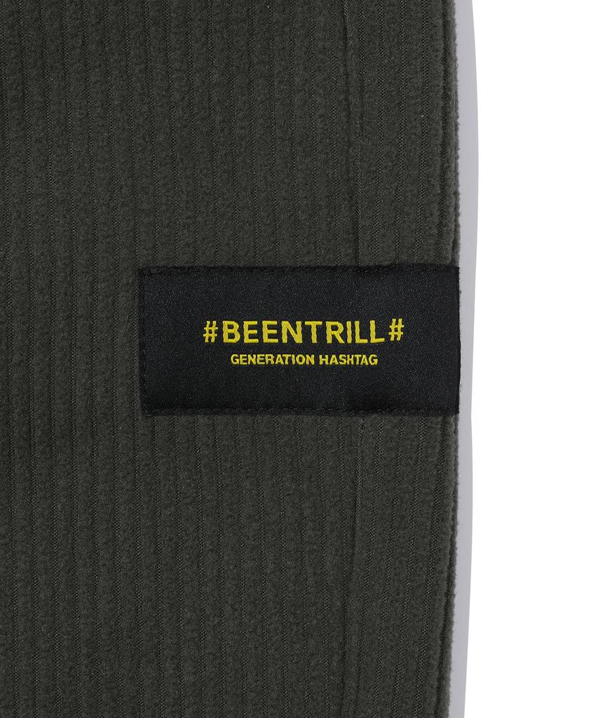 BEENTRILL Corduroy Fleece Sweatpants (Charcoal)