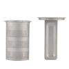 Fine Small Holes Titanium Tea Infuser Basket Titanium Loose Leaf Tea Infuser  Outdoor Camping