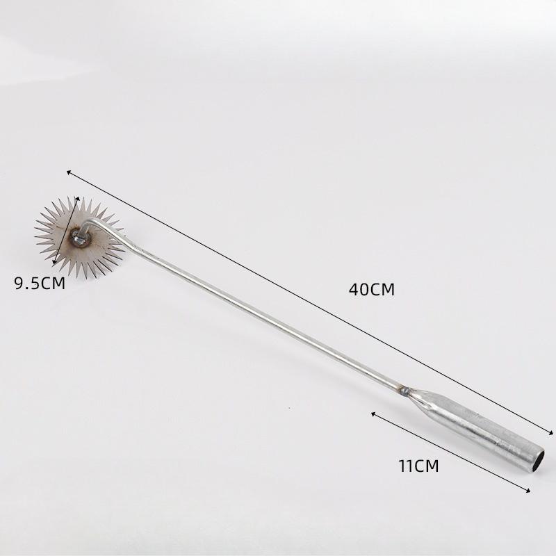 

Ручной инструмент для прополки, Острый зубчатый нож для прополки с противоскользящей рукояткой и крюком для прополки, Инструмент для удаления сорняков в саду, на клумбе и в огороде B