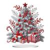 2D Flat Xmas DIY Diamond Painting Tabletop Ornaments Kit Diamond Painting Desktop Ornaments Kit for Home Office Desktop Decor