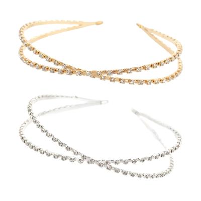 Shimmering Diamond Headband Fashionable Accessory Elegant Hairband Adorned with Stunning Water Diamonds for Daily Wear