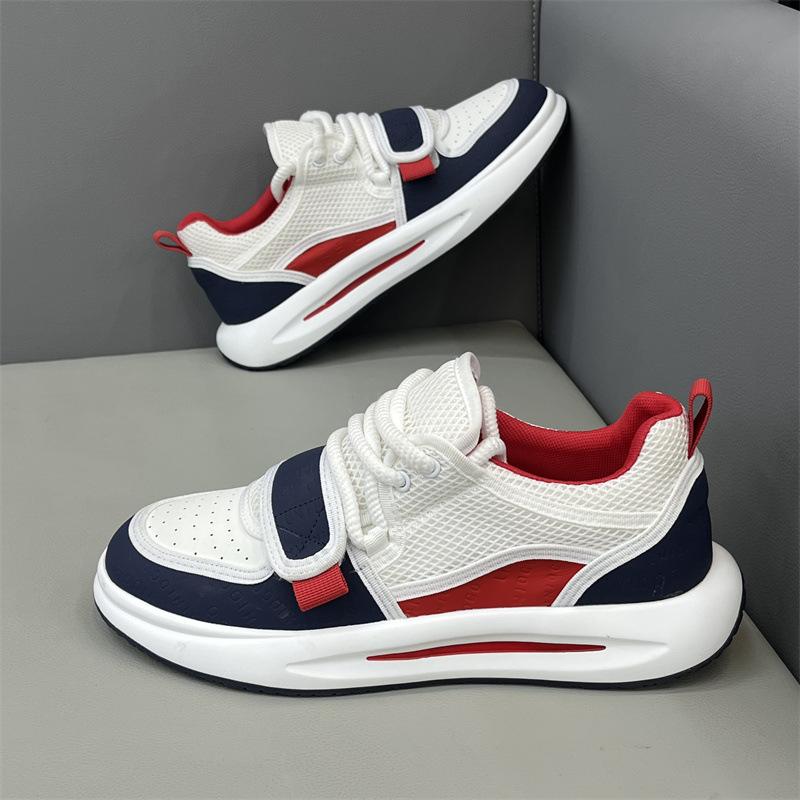 

Daddy shoes trendy spring and autumn new leather breathable platform sports and leisure shoes zmd 38