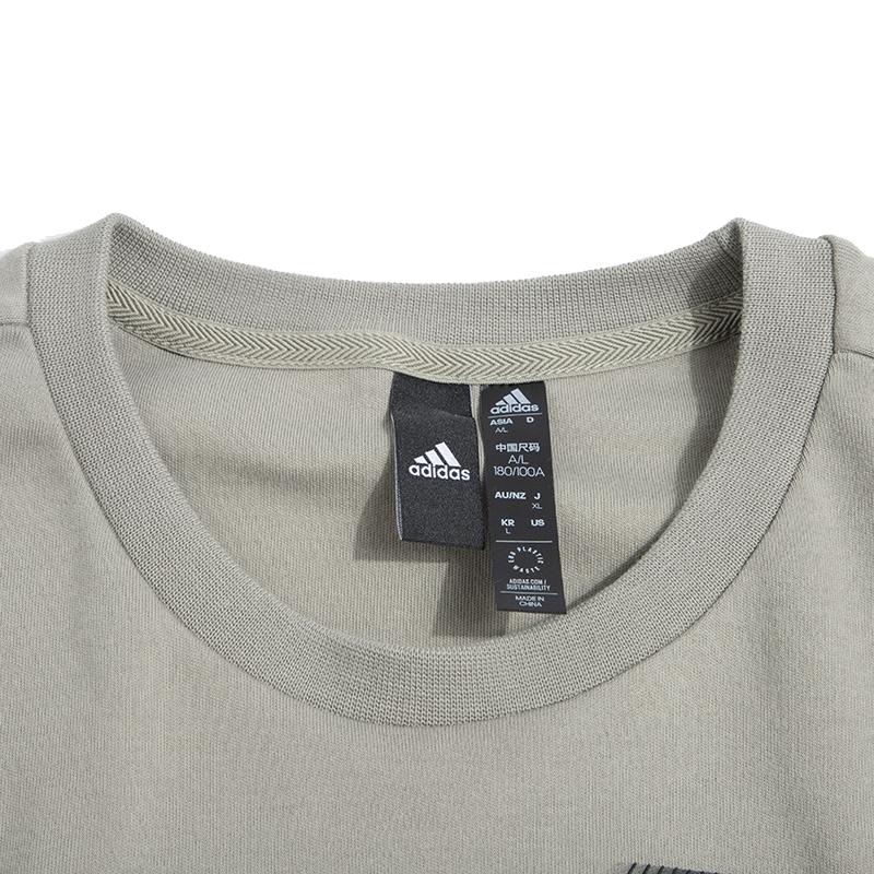 adidas Wuji Series Graphic Print Crewneck Sweatshirt Men Tops Grey IA8186