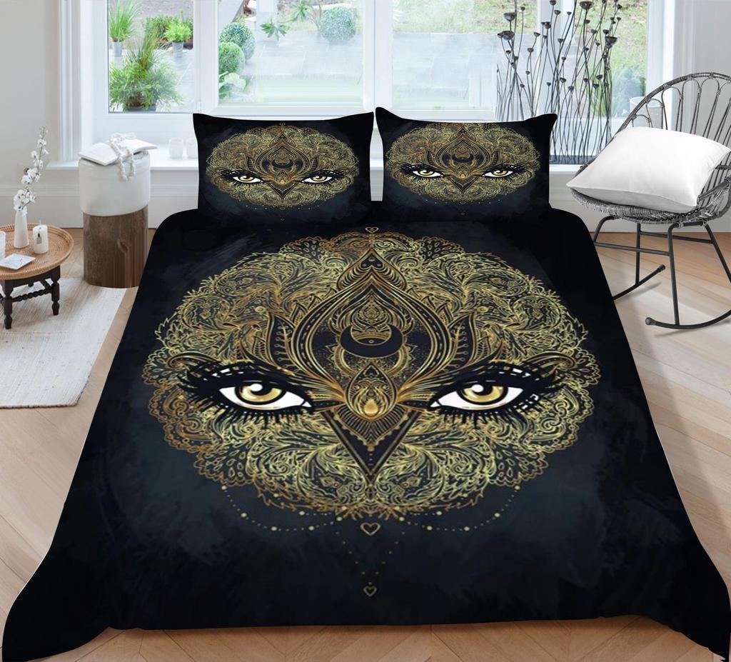 Seturi de plapumă Lenjerie de pat Queen Size Boemia Adolescent Copii Adulti Textile Moale pentru Casa Husă de pat de lux