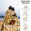 1PC Custom Name Witchcraft Spell Book outdooor Flannel blankets Throw Blanket All-Season Throw Gift Bedspread for Couch, Bed, Camping Holiday Birthday