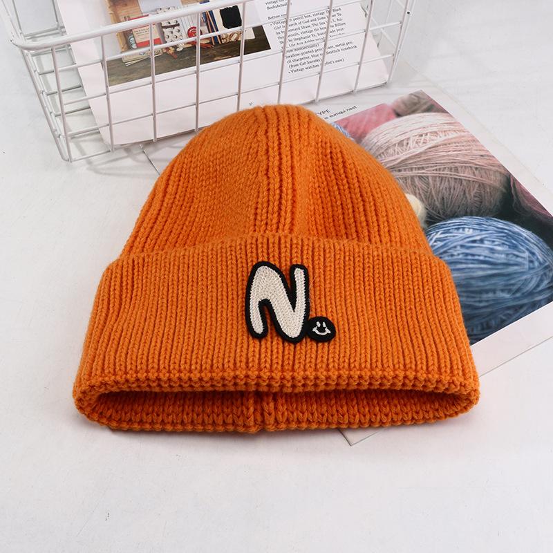 Women's Autumn and Winter New Dopamine Wool Hat Korean Versatile Knitted Hat Student Outdoor Warm Face Showing Small Cold Hat