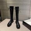 Long Boots For Women  Autumn New Knight Boots Look Slim  British Style Not Over The Knee Long Boots