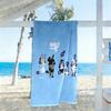 Bluey Bingo Adventure Beach Towel Quick-Dry Soft Microfiber Comfortable Lightweight