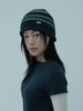 Molmanong Stripe Beanie - Navy