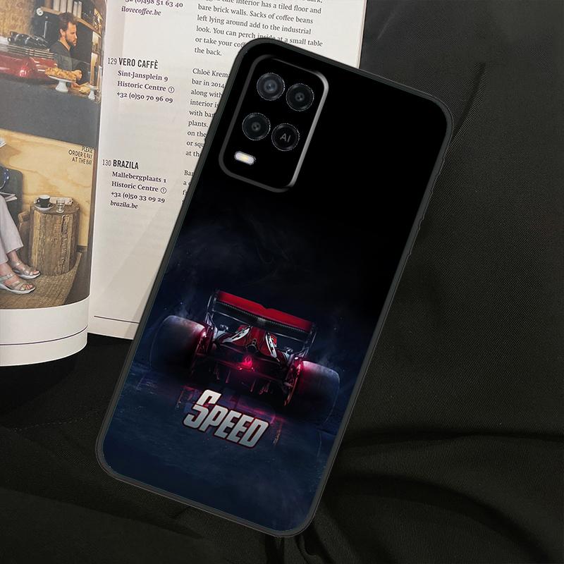 Boy Racer Car For Oppo A78 A98 A80 A40 A60 A18 A38 A58 A15 A17 A77 A74 A94 A54 A57S A16 A76 A96 Phone Case