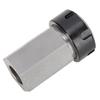 Hex ER25 Collet Chuck Block Tool Holder for CNC Lathe Engraving Machine