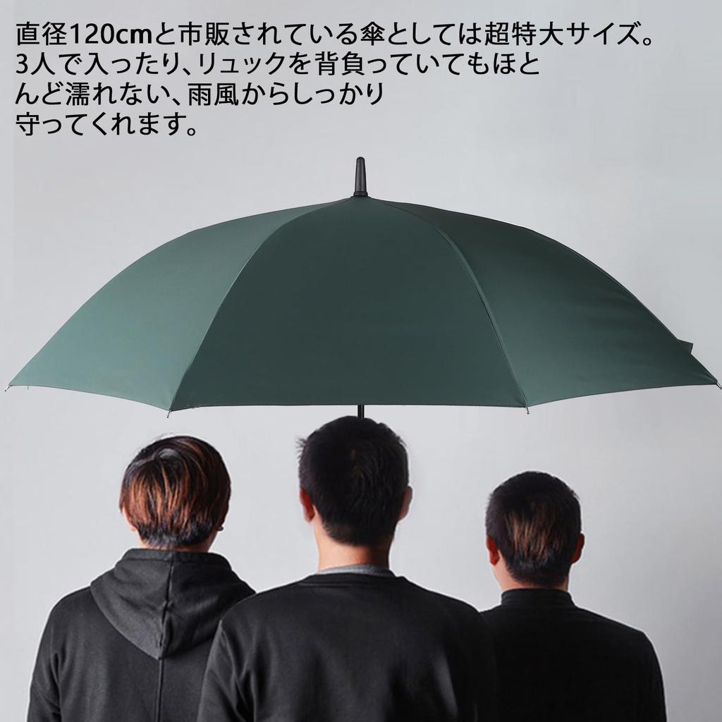 Guarda-chuva longo que mantém sua bagagem grande Zruier guarda-chuva para homens e diâmetro longo 120 super água 230T vidro de alta resistência Teflon adequado para