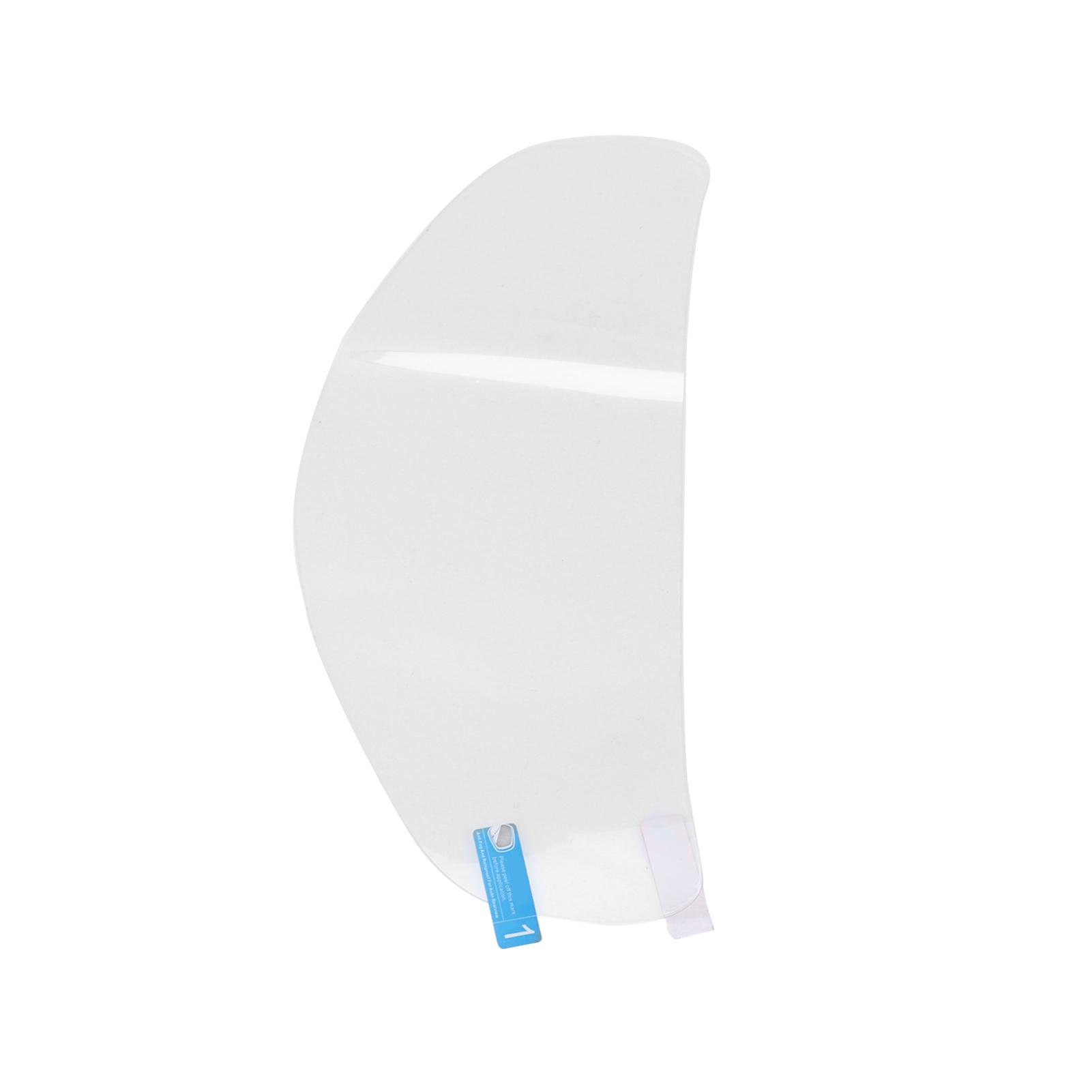 Pair Motorcycle Rearview Mirror Film Clear Protective Sticker AntiScratch AntiFog Waterproof for Safe Driving