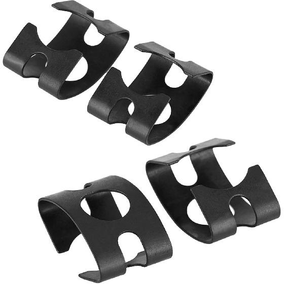Acouto Brake Hose Clips 4pcs Brake Line Hose Retaining Clips for MK1 MK2 Cabriolet for 1.6 1.8 4D0611715B