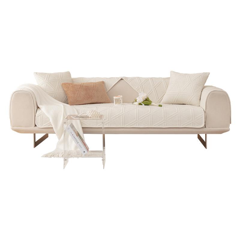 Sofa Cushion Winter Plush Non-slip Four-season Universal Leather Sofa Cover Towel Cover Cloth Backrest Towel