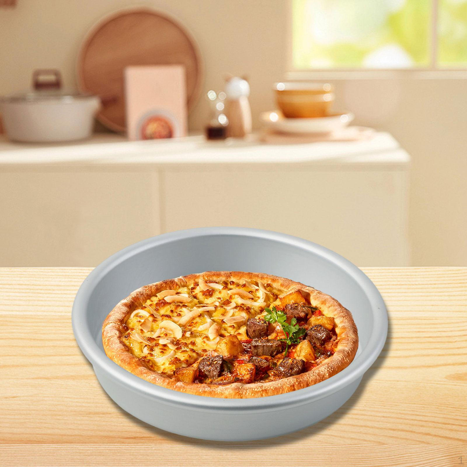 

Perforated Pizza Pan Aluminum Alloy Cookware Versatile, Oven Pizzas Baking Tray Round for 6 Inch