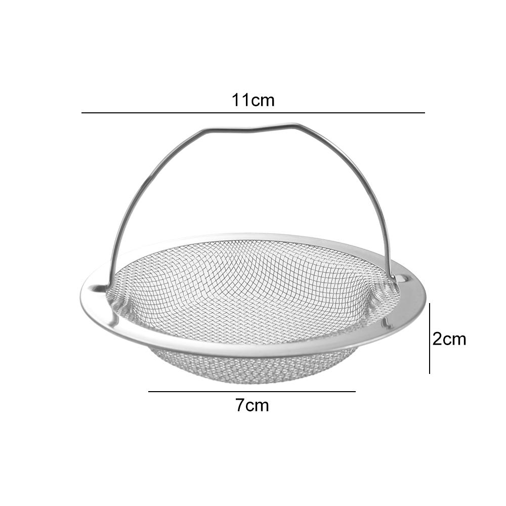 Round Sink Strainer Mesh Durable Hair Catcher Floor Drain Drain Stopper Filter  Bathtub