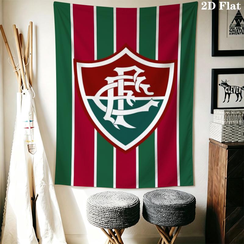 Fluminense Wall Tapestry Aesthetic Wall Hanging Printed Fabric Blanket Decorative Tapestries for Bedroom Living Room Home Decor