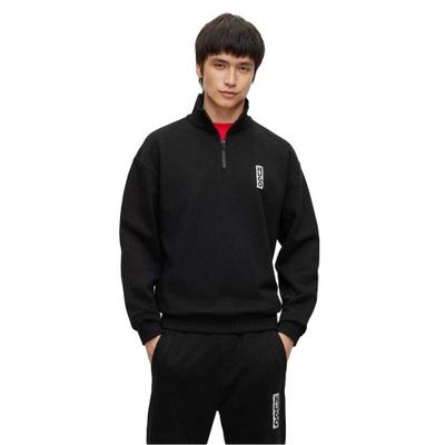 Mens Dangula Logo Quarter Zip Sweatshirt