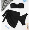 Set Bikini Push-Up Sexy a Tre Pezzi Europeo e Americano 2026