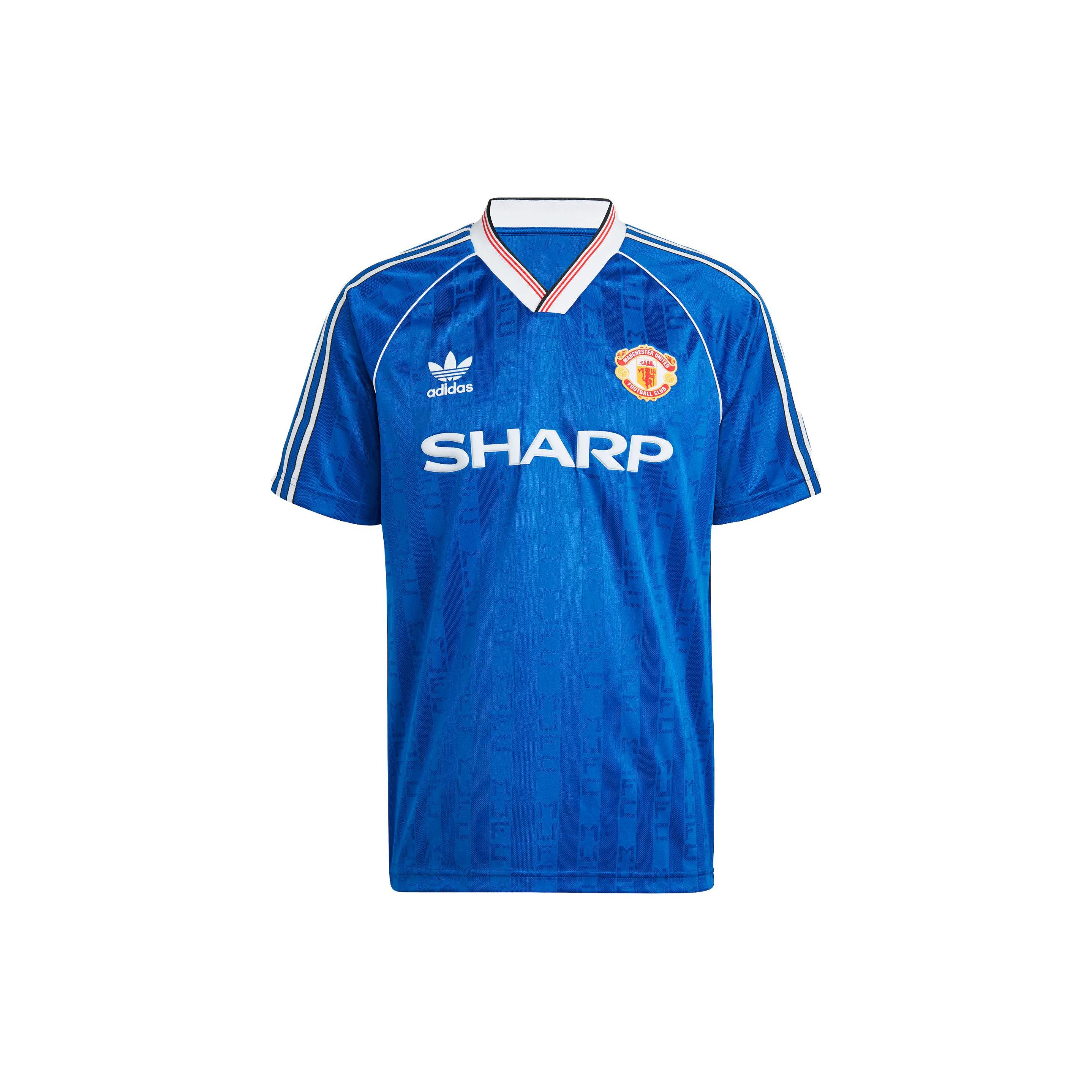 Adidas Originals Retro Soccer Jerseys Men s Collegiate Blue IP5544 M