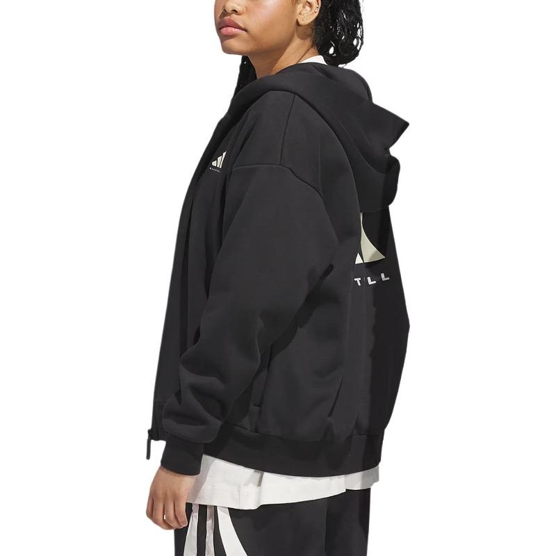 adidas Basketball Full-Zip Hoodie Black KB3064