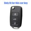 bngdr8 Leather TPU Car Key Case Car Key Full Cover Protection Bag for VW Volkswagen Polo Tiguan Passat Golf Jetta Lavida Skoda Octavia