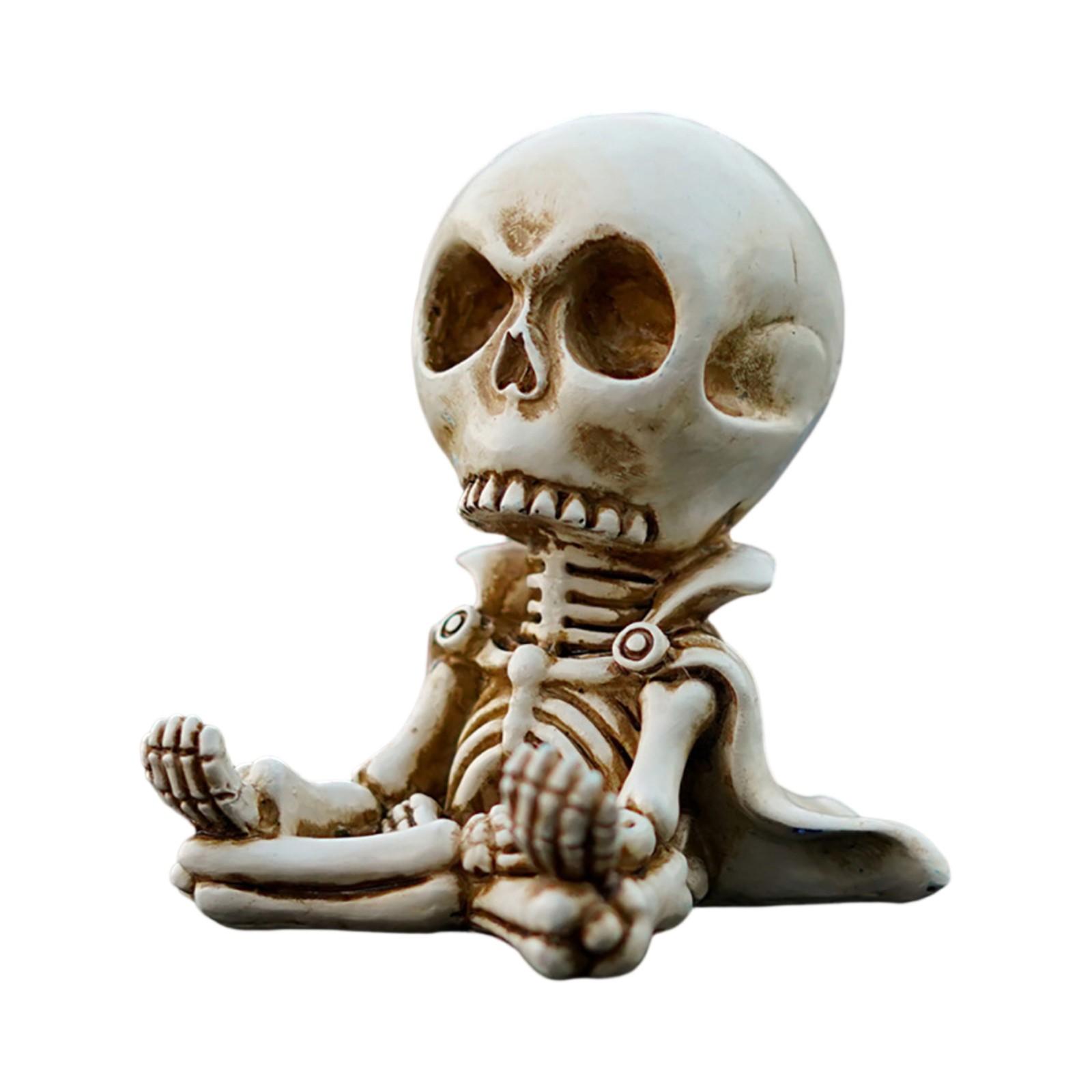 

Ужасающая Медитация в Плаще Маленькое Персонализированное Настольное Украшение Автомобильная Полимерная Кукла Хэллоуинское Украшение One Size