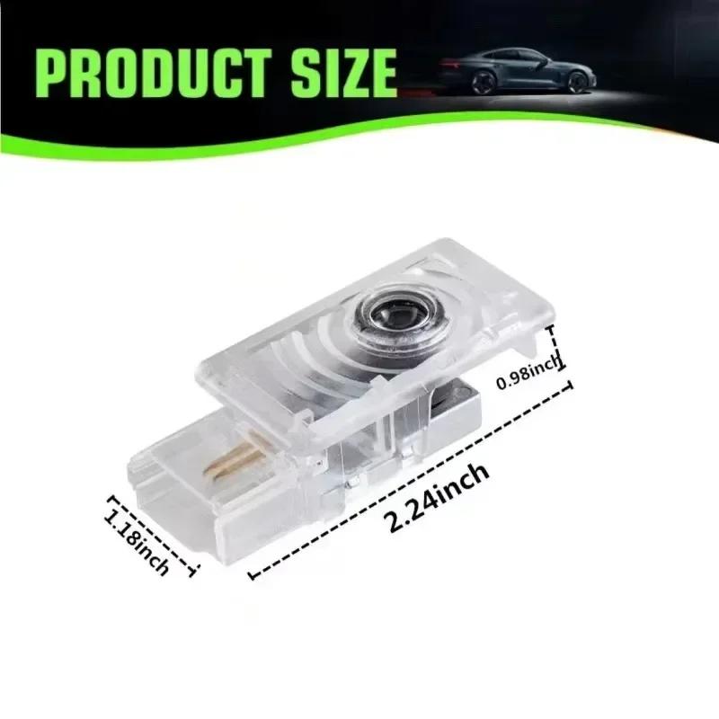 Car Door Welcome Shadow Atmosphere Light LED Projector Ghost Logo Lamp for Cadillac SRX XT4 XT5 XT6 ATS XTS CTS CT6 Car Logo