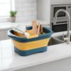Hanging Foldable Fruit Vegetable Washing Basket Kitchen Storage Basket  Kitchen Gadgets