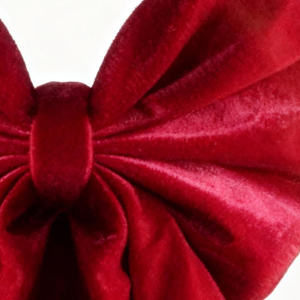 Red Bows For Christmas Tree 36 X 18 Inch Large Velvet Red Decorations Giant Christmas Bow For Fireplace Mantels Front Doors
