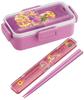 Skater Bento Box, 530ml, Single Tier, Made in Japan, with a 4-Point Lock for Leak-Resistant Lunch, Dishwasher and Microwave Safe, Disney Frozen x
