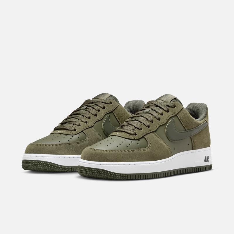 Nike Air Force One Men's Breathable Leather Sport Shoes - Winter Flat Sole (NIKE AIR FORCE 1 IB6388)