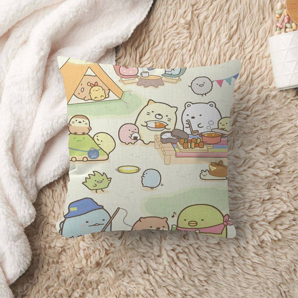 Japan Anime Sumikko Gurashi Pillow Cover Design Cushion Cover Decor Holiday Decorati
