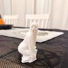 Yousheng Halloween Ghost Figurine, Funny 3D Printed Scream Ghost Statue for Desk, Tabletop, Mantel, Shelf, Spooky Home Decor