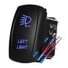 12V 24V Boat Trim Tabs Switch (ON)-OFF-(ON) Momentary Rocker Switch Waterproof Blue Light ON-OFF Toggle Switch With Harness Switches4