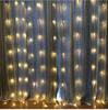 LED Waterfall Flowing Net Lights: Outdoor Waterproof Festival Decoration Fairy Lights for a Romantic Atmosphere