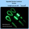 Adjustable Luminous Testicle Ring for Men - Anti-Shedding Erotic Restraint in Stock