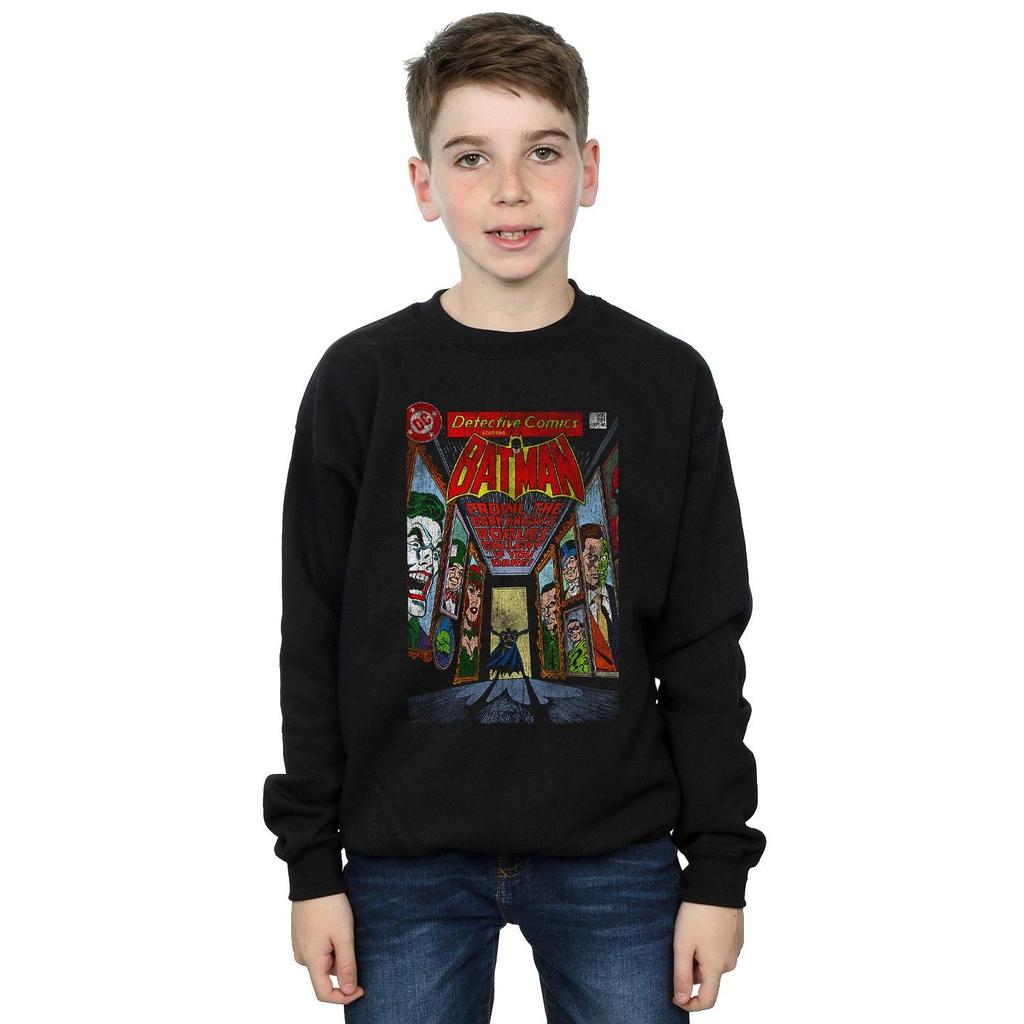 DC Comics Boys Batman Rogues Gallery Cover Sweatshirt