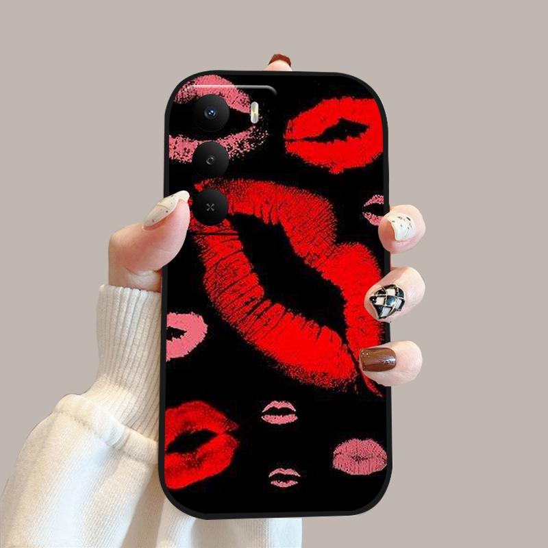 For Realme V60 Pro Case V 60 Pro Silicone Soft TPU Phone Bumper Cover For Realme 14x 5G Fashion Cute Cartoon Protective Fundas
